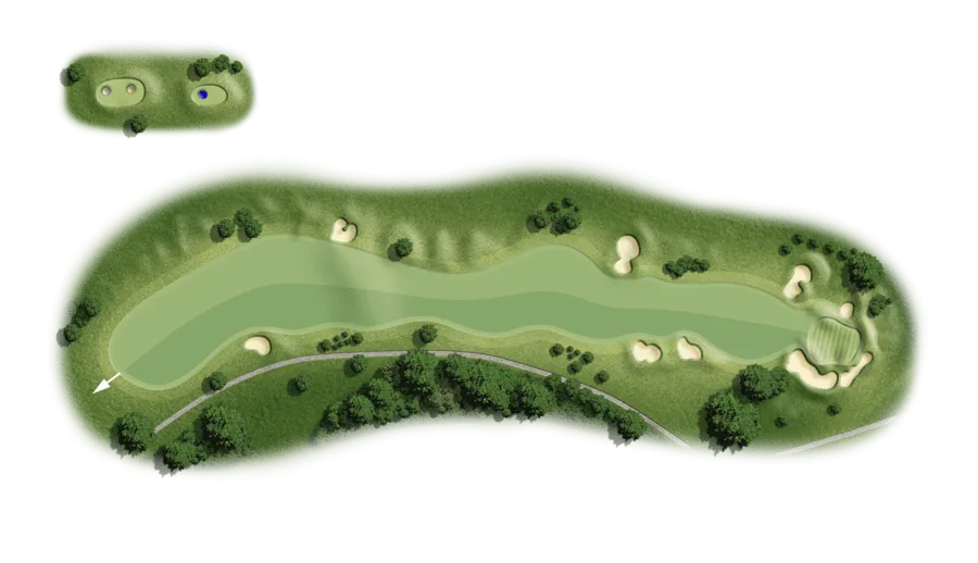Hole 10 - Course melbourne