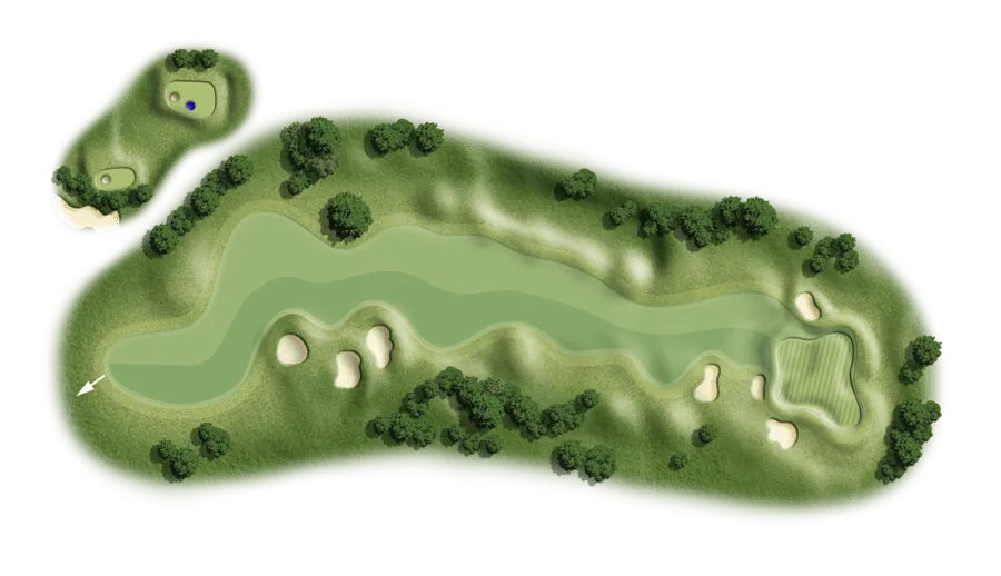 Hole 12 - Course melbourne