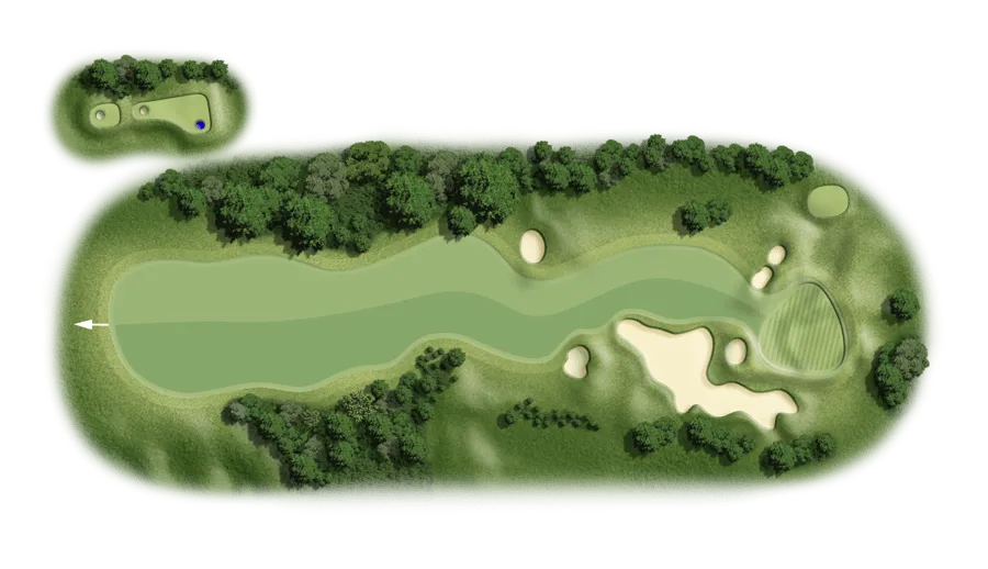 Hole 13 - Course melbourne