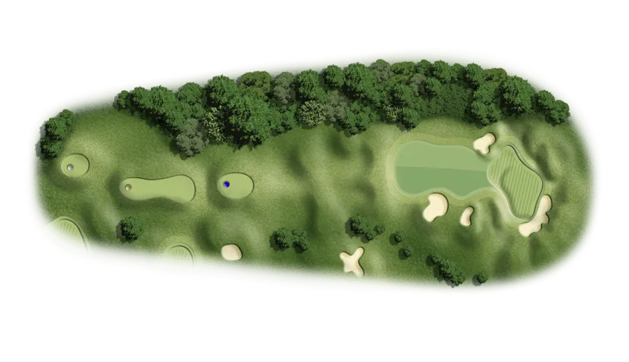 Hole 14 - Course melbourne
