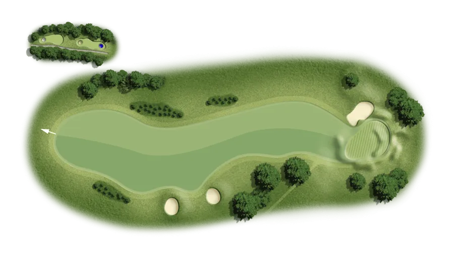 Hole 15 - Course melbourne