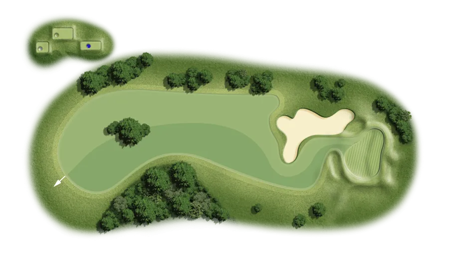 Hole 17 - Course melbourne