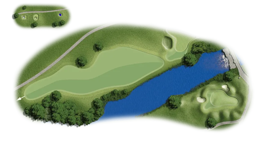 Hole 4 - Course melbourne