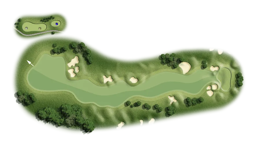 Hole 5 - Course melbourne