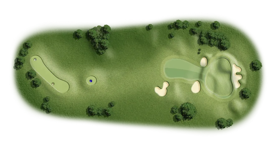 Hole 6 - Course melbourne