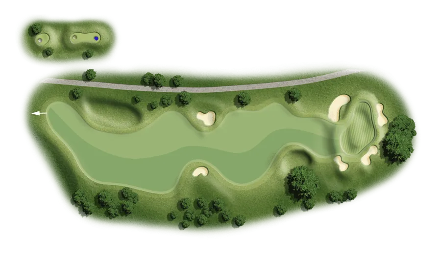 Hole 7 - Course melbourne