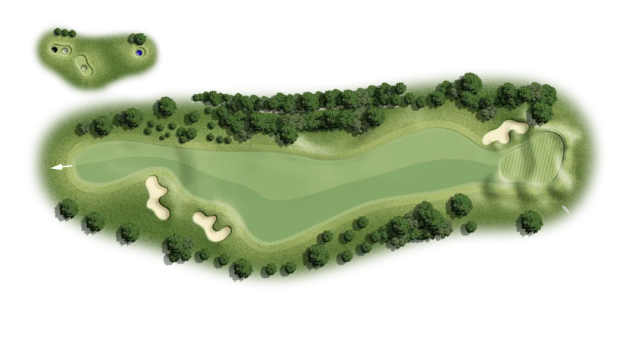 Hole 11 - Course palmerston