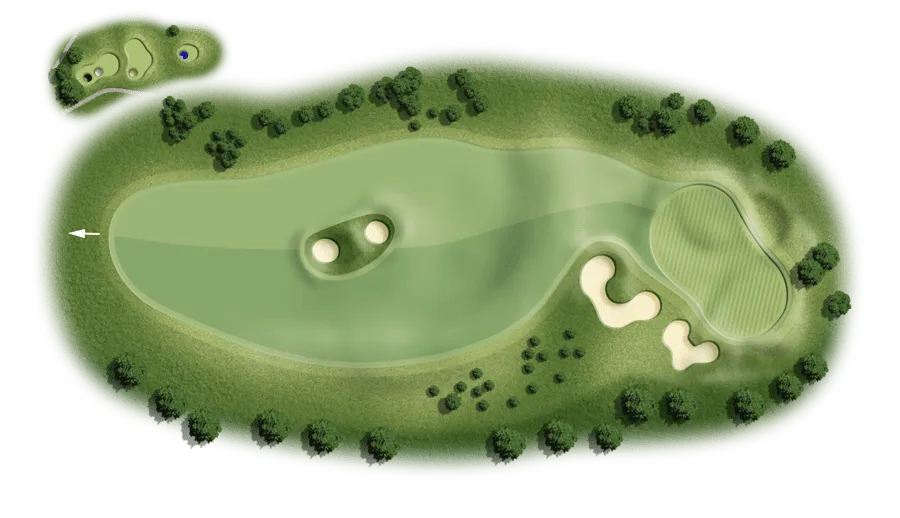 Hole 3 - Course palmerston